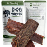 Beef Jerky Strips for Dogs – 100% Beef Weasand