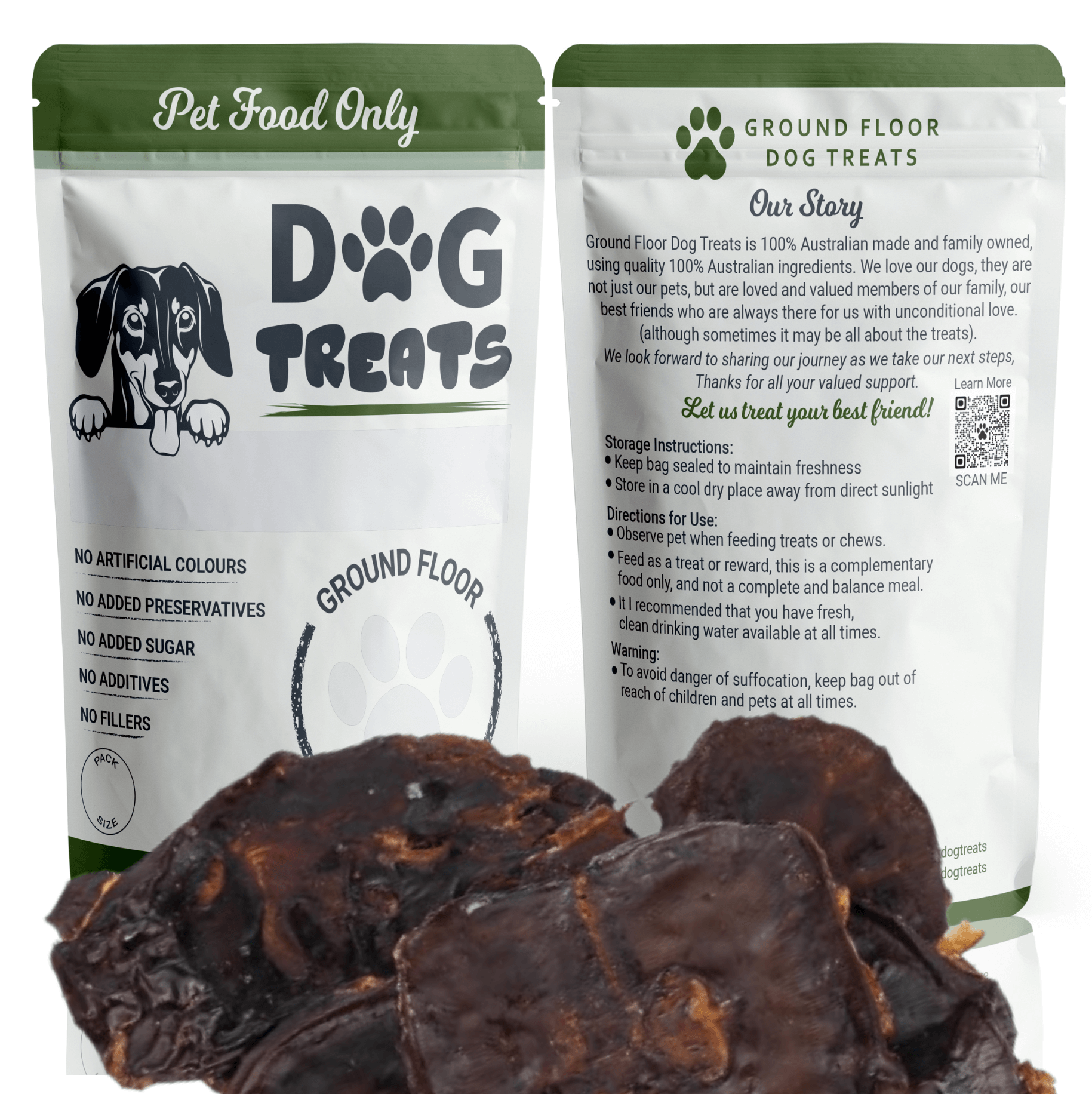 Goat Kidney Dog Treats at Ground Floor Dog Treats