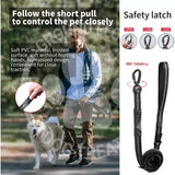 HD Multifunction Dog Leash 2in1 – Safety