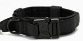 Heavy-Duty Dog Training Dog Collar with Handle - Black