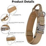 Heavy-Duty Dog Training Dog Collar with Handle