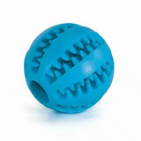Interactive Dog Treat Ball - Blue @ Ground Floor Dog Treats