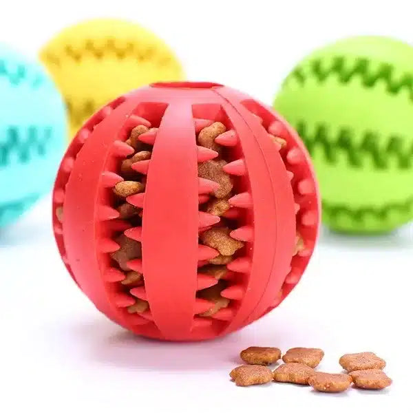 Interactive Dog Treat Ball @ Ground Floor Dog Treats