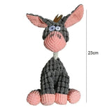 Interactive Plush Animal Dog Toy - Donkey @ Ground Floor Dog Treats