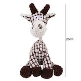 Interactive Plush Animal Dog Toy - Giraffe @ Ground Floor Dog Treats