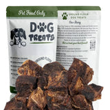 Kangaroo Jerky Cubes Dog Treats @ Ground Floor Dog Treats