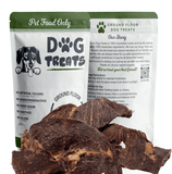 Kangaroo Jerky Pieces Dog Treats by Ground Floor Dog Treats