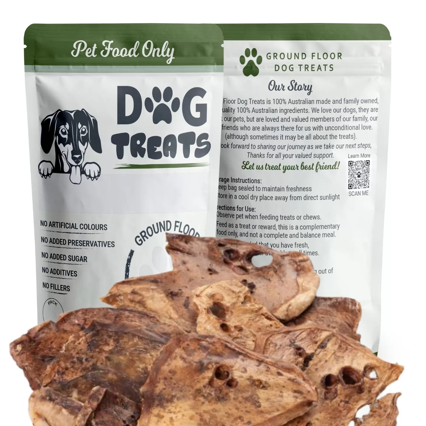 Lamb Puff Crumble Dog Treats @ Ground Floor Dog Treats