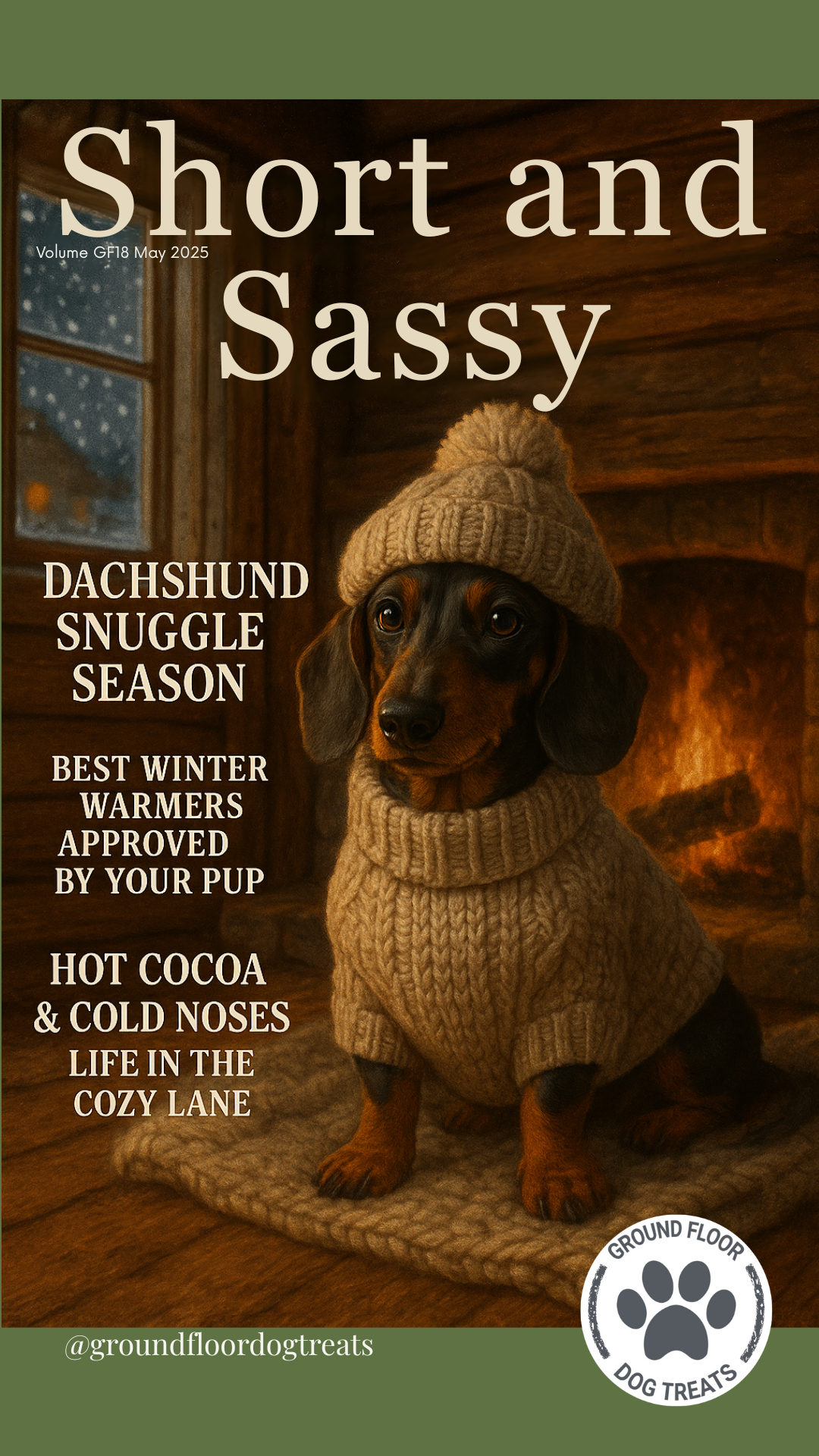 Short & Sassy Magazine - Winter Edition, Created by Ground Floor Dog Treats