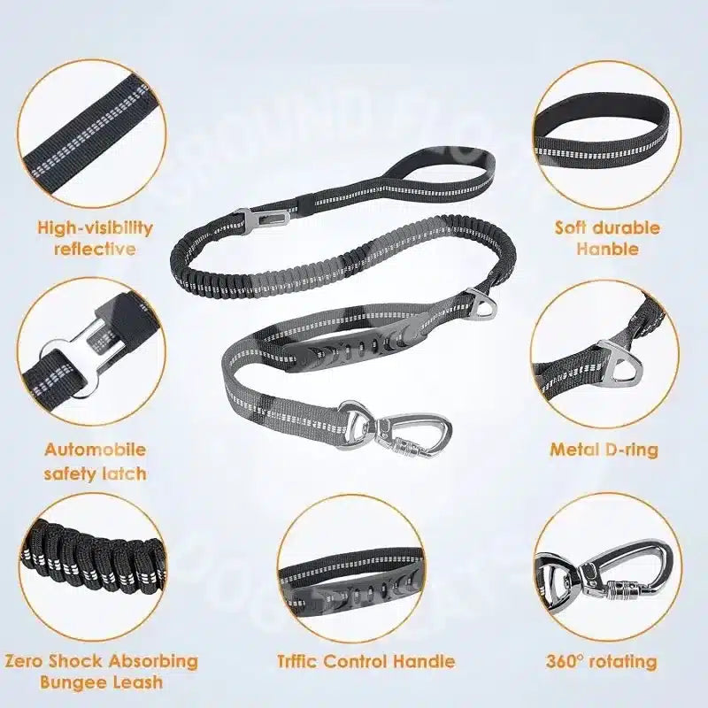 HD Multifunction Dog Leash 2in1 – Specifications