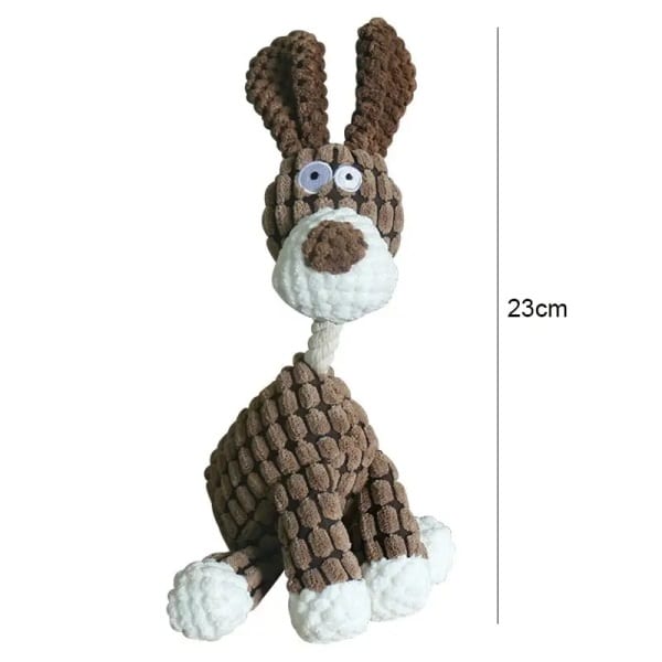 Interactive Plush Animal Dog Toy - Dog @ Ground Floor Dog Treats