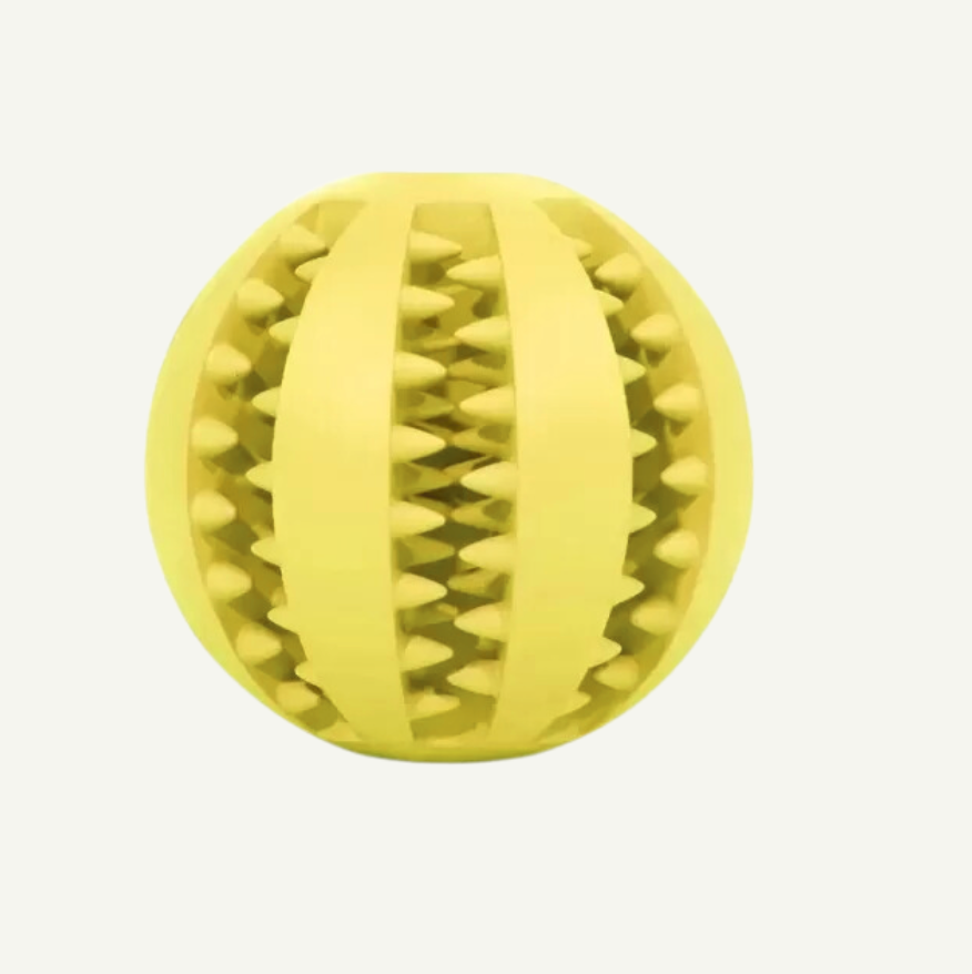 Interactive Dog Treat Ball by Ground Floor Dog Treats. 