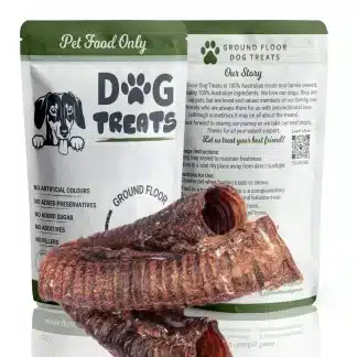 Beef Moo Tubes Dog Treats @Ground Floor Dog Treats