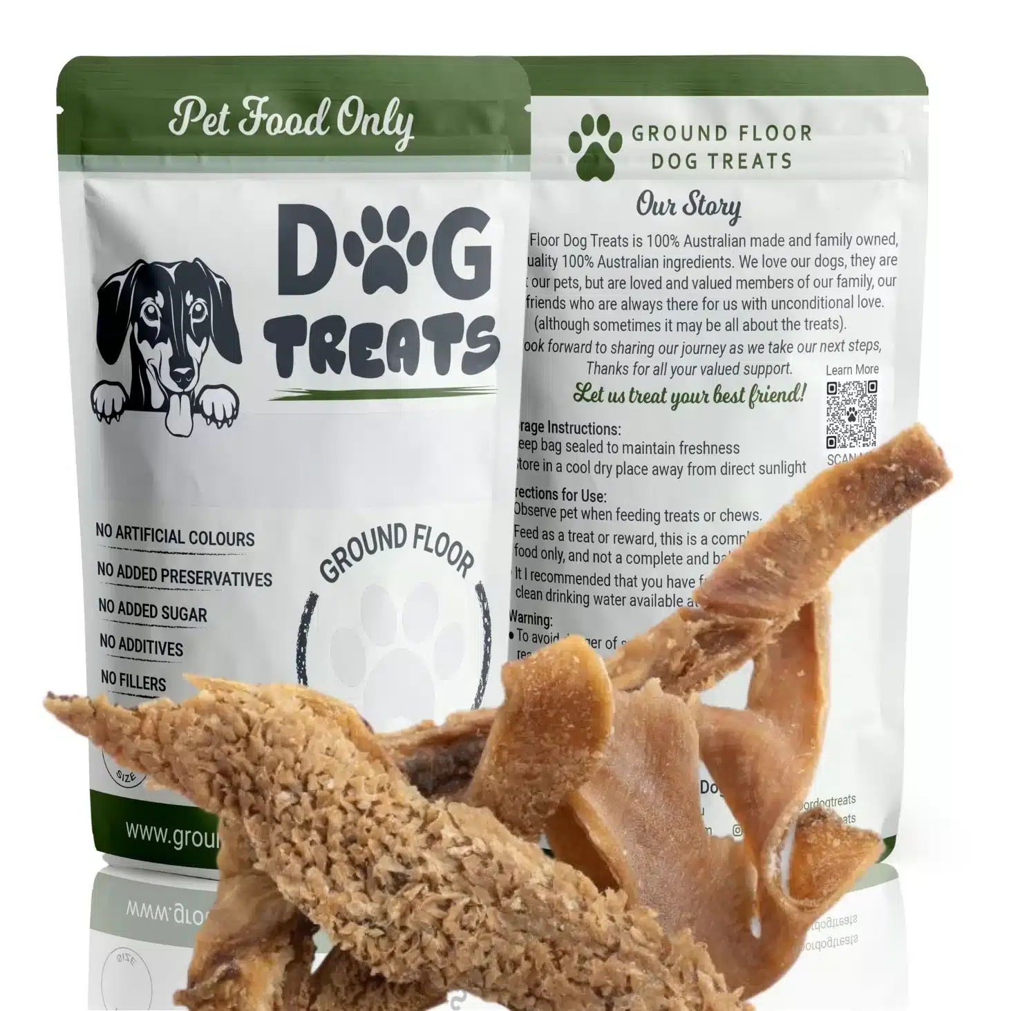 Beef Tripe Dog Treats Ground Floor Dog Treats