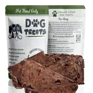 Beef Puff Crumble Dog Treats @ Ground Floor Dog Treats